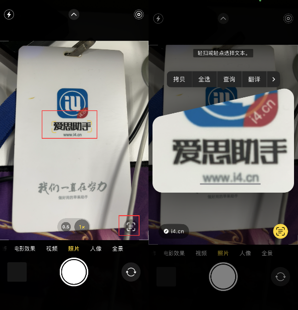 王屋镇苹果手机维修分享升级iOS 16后如何通过相机翻译文本 