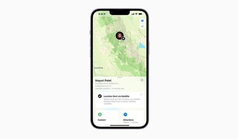 王屋镇苹果14维修分享iPhone14系列中 FindMy功能通过卫星分享位置方法教程 