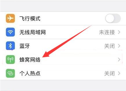 王屋镇苹果手机维修分享iPhone手机4G网络怎么设置成5G网络 